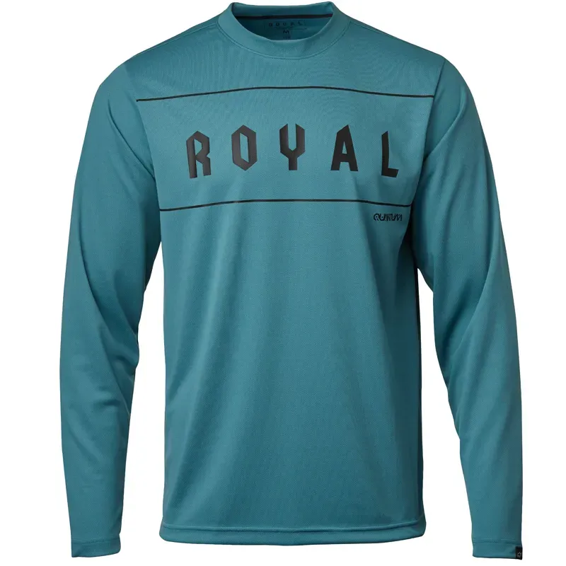 Royal Racing Quantum Long Sleeve Jersey in Blue