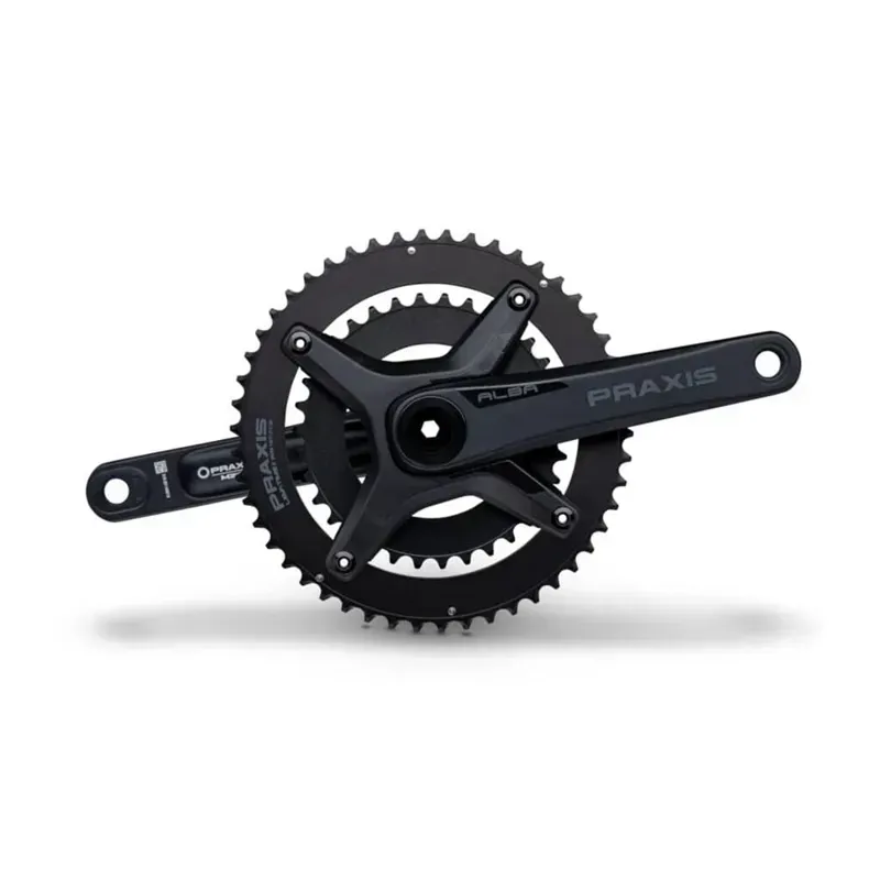 Praxis Alba DM X Crankset in Black