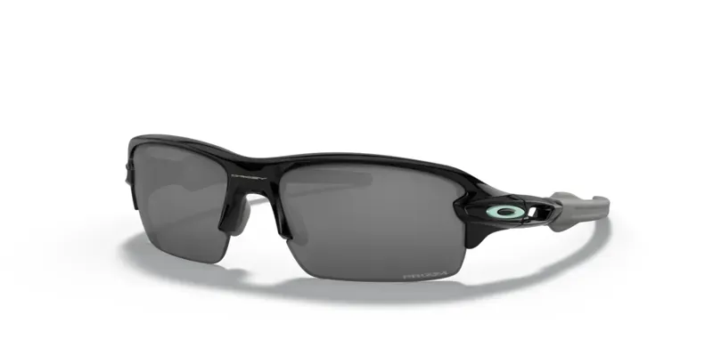 Oakley Flak Xs Youth Fit OO-9005-01 In Prizm Black Lenses/Polished Black Frame