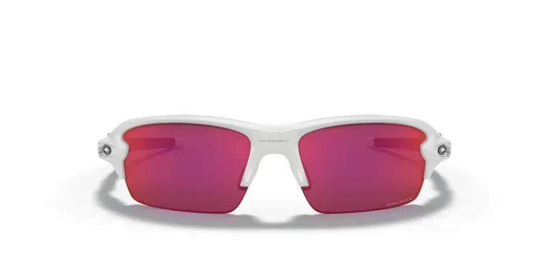 Oakley Flak Xs Youth Fit OO-9005-04 In Prizm Field Lenses/Polished White Frame-1