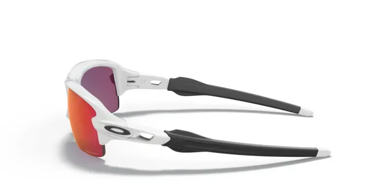 Oakley Flak Xs Youth Fit OO-9005-04 In Prizm Field Lenses/Polished White Frame-2