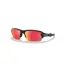 Oakley Flak Xs Youth Fit OO-9005-12 In Prizm Field Lenses/Polished Black Frame