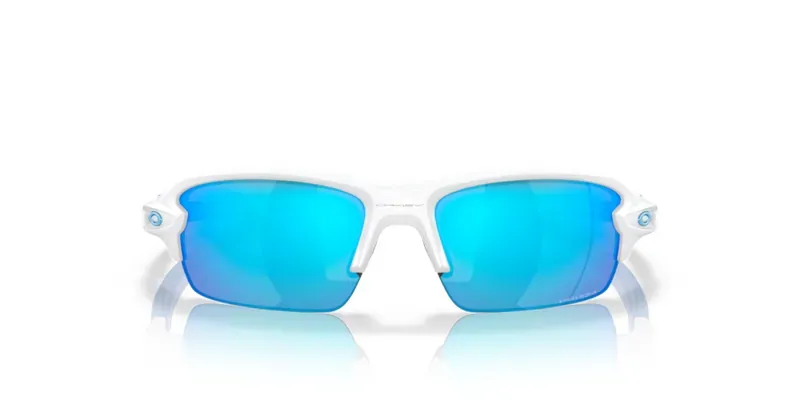 Oakley Flak Xs Youth Fit OO-9005-16 In Prizm Sapphire Lenses/Matte White Frame-1