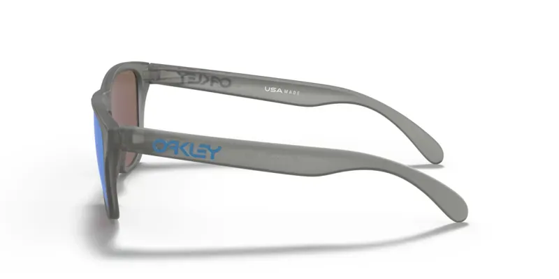 Oakley Frogskins Xs Youth Fit OO-9006-05 In Prizm Sapphire Lenses/Matte Grey Ink Frame-2