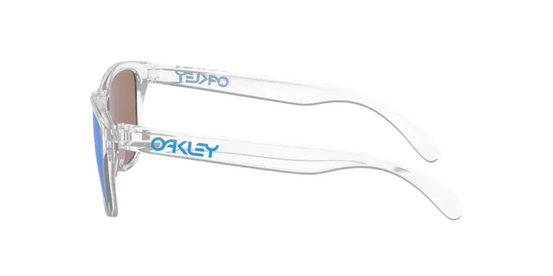 Oakley Frogskins Xs Youth Fit OO-9006-22 In Prizm Sapphire Lenses/Polished Clear Frame-2