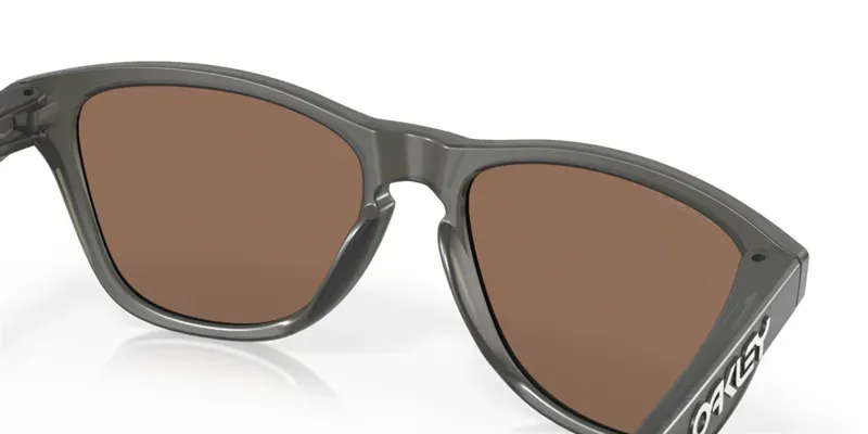 Oakley Frogskins Xs Youth Fit OO-9006-37 In Prizm 24k Polarized Lenses/Matte Grey Smoke Frame-3