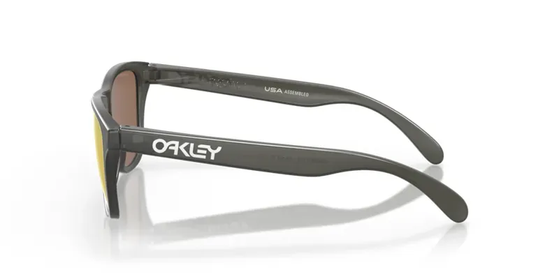 Oakley Frogskins Xs Youth Fit OO-9006-37 In Prizm 24k Polarized Lenses/Matte Grey Smoke Frame-2