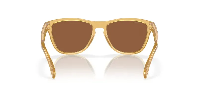 Oakley Frogskins Xs Youth Fit OO-9006-38 In Prizm Tungsten Lenses/Km Light Curry Frame-3