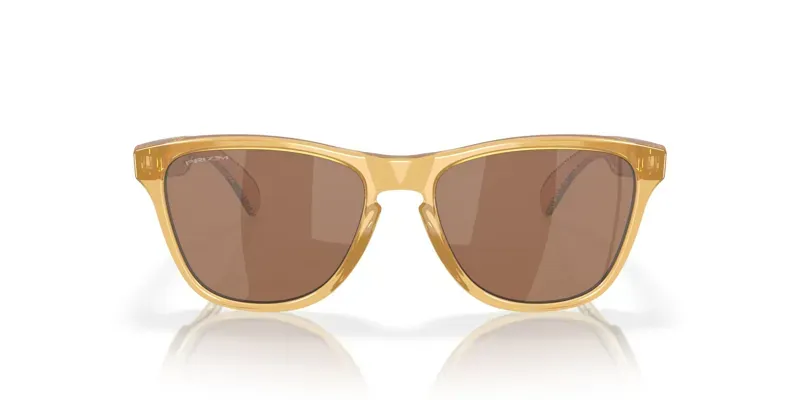 Oakley Frogskins Xs Youth Fit OO-9006-38 In Prizm Tungsten Lenses/Km Light Curry Frame-1