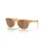Oakley Frogskins Xs Youth Fit OO-9006-38 In Prizm Tungsten Lenses/Km Light Curry Frame