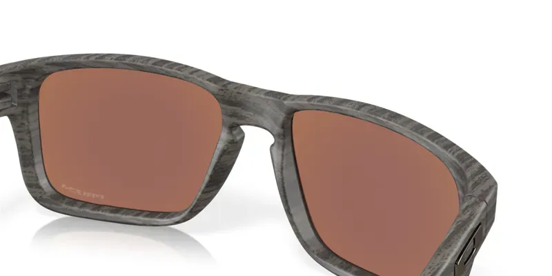 Oakley Holbrook Xs Youth Fit OO-9007-11 In Prizm Deep Water Polarized Lenses/Woodgrain Frame-3