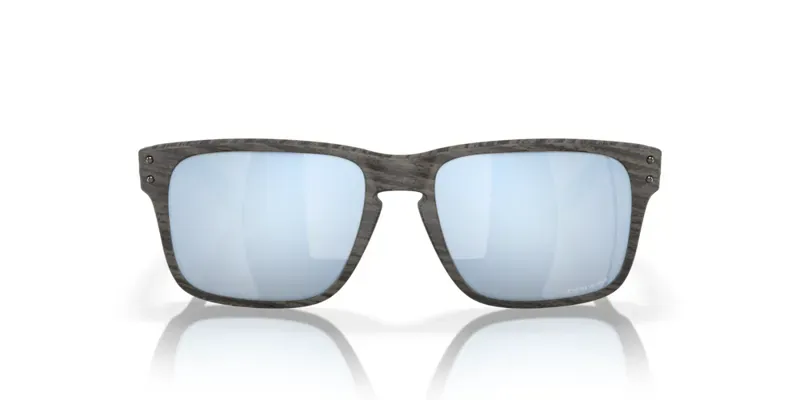 Oakley Holbrook Xs Youth Fit OO-9007-11 In Prizm Deep Water Polarized Lenses/Woodgrain Frame-1