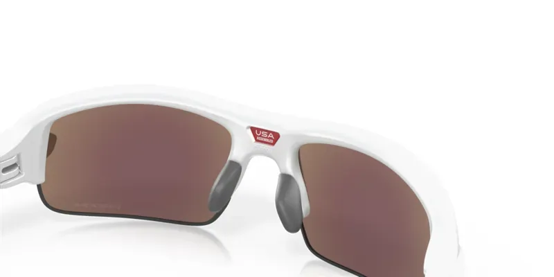 Oakley Flak Xxs Youth Fit OO-9008-07 In Prizm Sapphire Lenses/Matte White Frame-3
