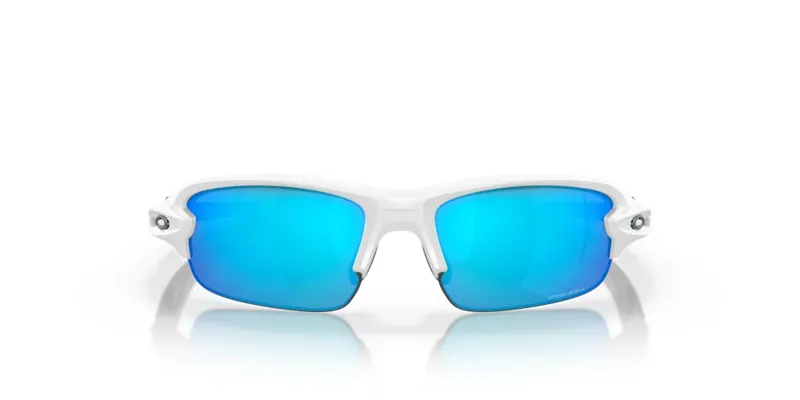 Oakley Flak Xxs Youth Fit OO-9008-07 In Prizm Sapphire Lenses/Matte White Frame-1