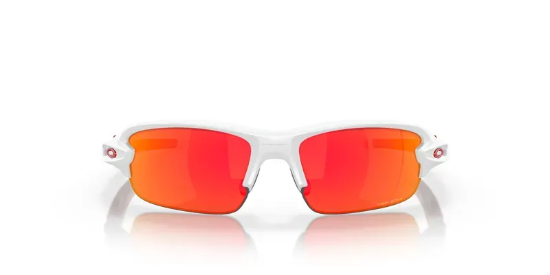 Oakley Flak Xxs Youth Fit OO-9008-10 In Prizm Ruby Lenses/Matte White Frame-1