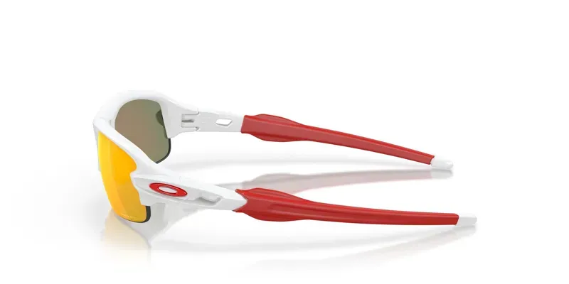 Oakley Flak Xxs Youth Fit OO-9008-10 In Prizm Ruby Lenses/Matte White Frame-2