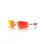 Oakley Flak Xxs Youth Fit OO-9008-10 In Prizm Ruby Lenses/Matte White Frame