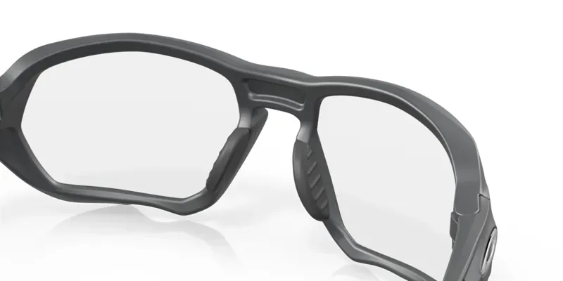 Oakley Plazma In Clear To Black Iridium Photochromic Lenses/Matte Carbon Frame-3