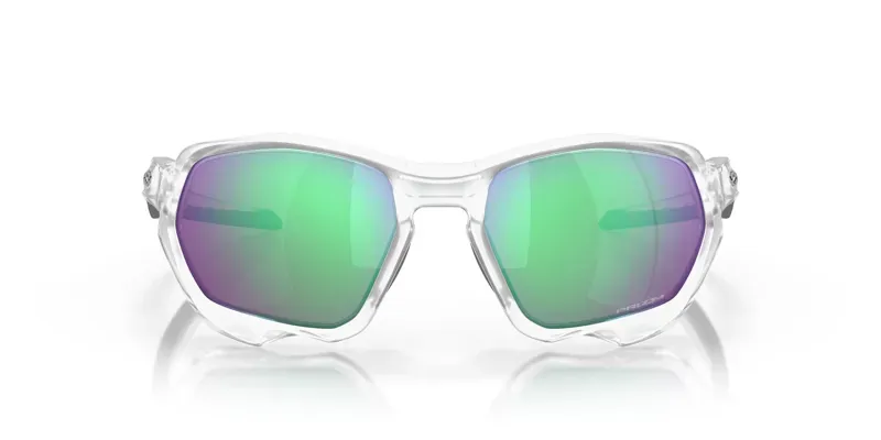 Oakley Plazma In Prizm Road Jade Lenses/Matte Clear Frame-1
