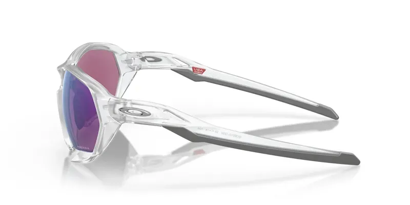 Oakley Plazma In Prizm Road Jade Lenses/Matte Clear Frame-2