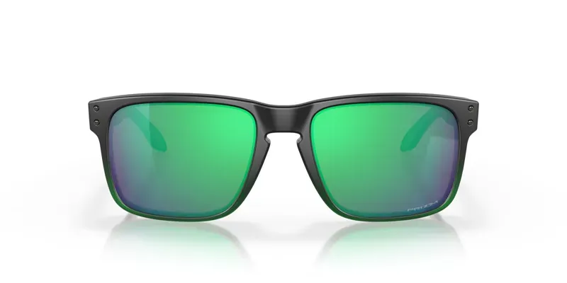 Oakley Holbrook OO-9102-E4 In Prizm Jade Lenses/Jade Fade Frame-1
