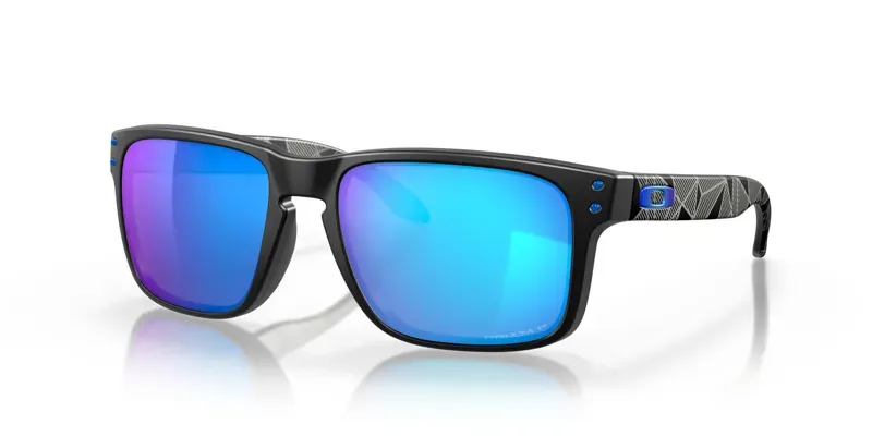 Oakley Holbrook OO-9102-H0 In Prizm Sapphire Polarized Lenses/Matte Black Prizmatic Frame