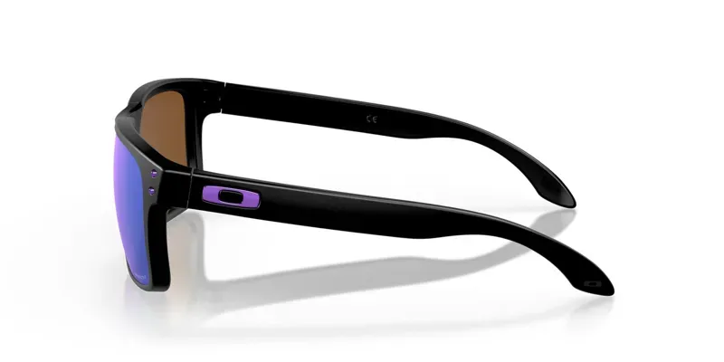 Oakley Holbrook OO-9102-K6 In Prizm Violet Lenses/Matte Black Frame-2