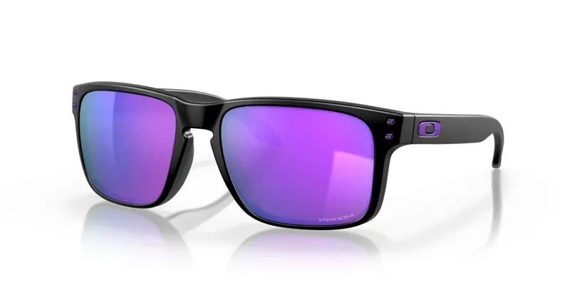 Oakley Holbrook OO-9102-K6 In Prizm Violet Lenses/Matte Black Frame