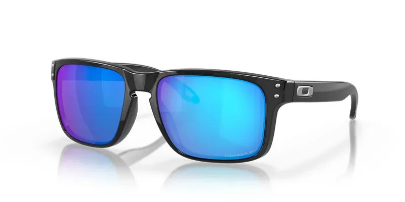 Oakley Holbrook OO-9102-W7 In Prizm Sapphire Polarized Lenses/Black Ink Frame