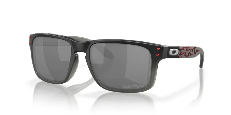 Oakley Holbrook OO-9102-Z0 In Prizm Black Lenses/Troy Lee Designs Black Fade Frame