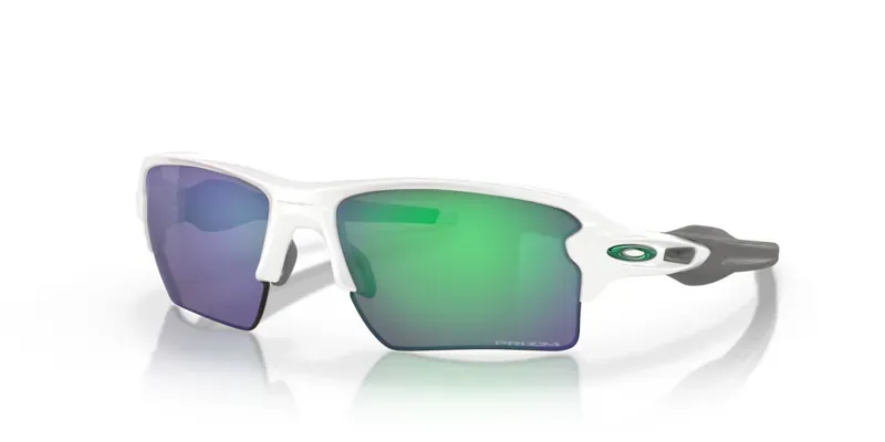 Oakley Flak 2.0 Xl OO-9188-92 In Prizm Jade Lenses/Polished White Frame