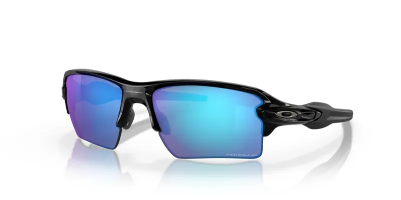 Oakley Flak 2.0 Xl OO-9188-F7 In Prizm Sapphire Polarized Lenses/Polished Black Frame