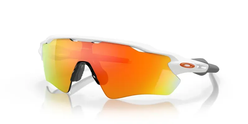 Oakley Radar Ev Path OO-9208-16 In Fire Iridium Lenses/Polished White Frame