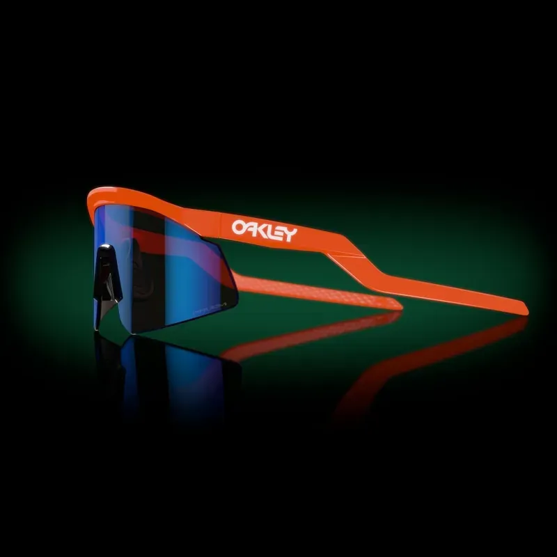 Oakley Hydra OO-9229-06 In Prizm Sapphire Lenses/Neon Orange Frame-2
