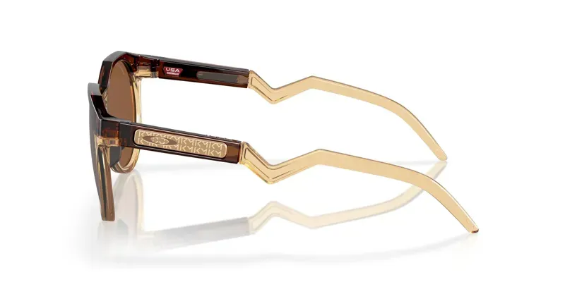 Oakley Kylian Mbappé Signature Series HSTN OO-9242-07 In Prizm Tungsten Lenses/Dark Amber/Light Curry Frame-5