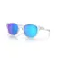 Oakley Latch OO-9265-65 In Prizm Sapphire Polarized Lenses/Matte Clear Frame