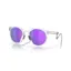 Oakley Hstn Metal OO-9279-02 In Prizm Violet Lenses/Matte Clear Frame