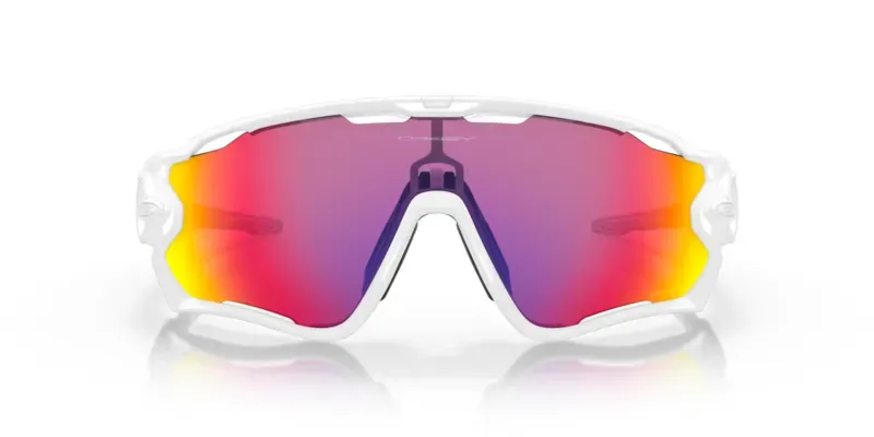 Oakley Jawbreaker OO-9290-55 In Prizm Road Lenses/Polished White Frame-1