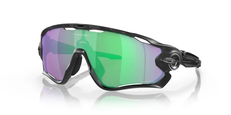 Oakley Jawbreaker OO-9290-79 In Prizm Road Jade Lenses/Black Camo Frame
