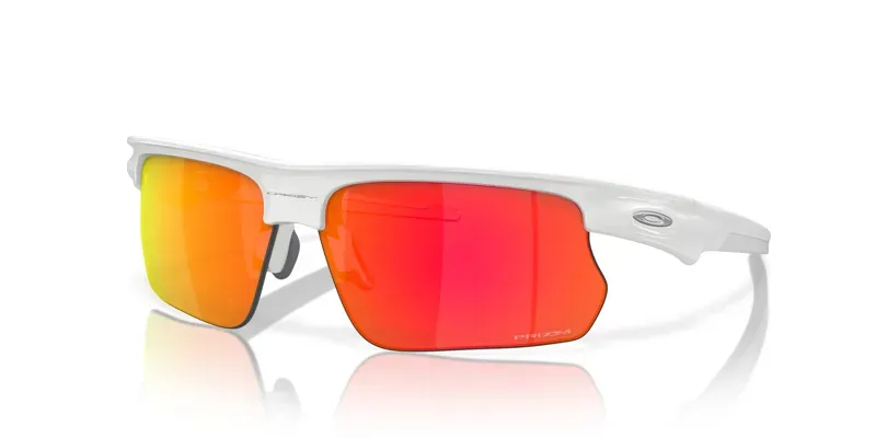 Oakley Bisphaera OO9400-03 In Prizm Ruby Lenses/Polished White Frame