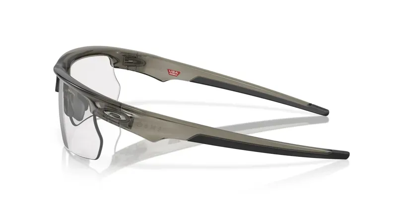 Oakley Bisphaera OO9400-11 In Clear To Black Iridium Photochromic Lenses/Grey Smoke Frame-2