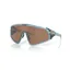 Oakley Kylian Mbappé Signature Series Latch Panel OO9404-08 In Prizm Tungsten Lenses/Transparent Stonewash Frame