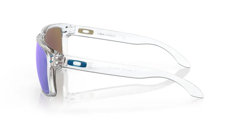 Oakley Holbrook Xl OO-9417-07 In Prizm Sapphire Polarized Lenses/Polished Clear Frame-2