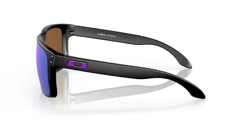 Oakley Holbrook Xl OO-9417-20 In Prizm Violet Lenses/Matte Black Frame-2