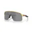 Oakley Sutro Lite OO-9463-47 In Prizm Black Lens/Olympic Gold Frame