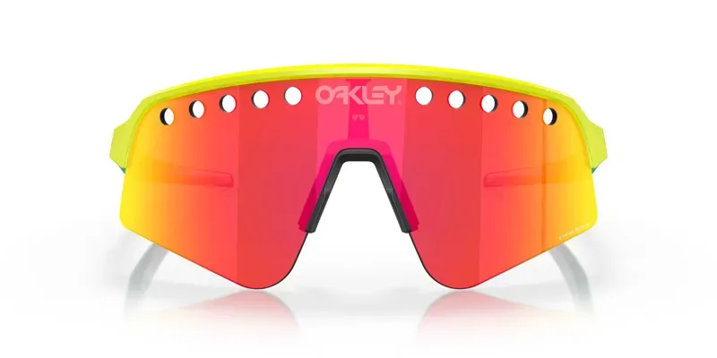Oakley Sutro Lite Sweep Vented OO-9465-06 In Prizm Ruby Lenses/Tennis Ball Yellow Frame-2