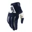 100% Ridefit Gloves in Navy/White