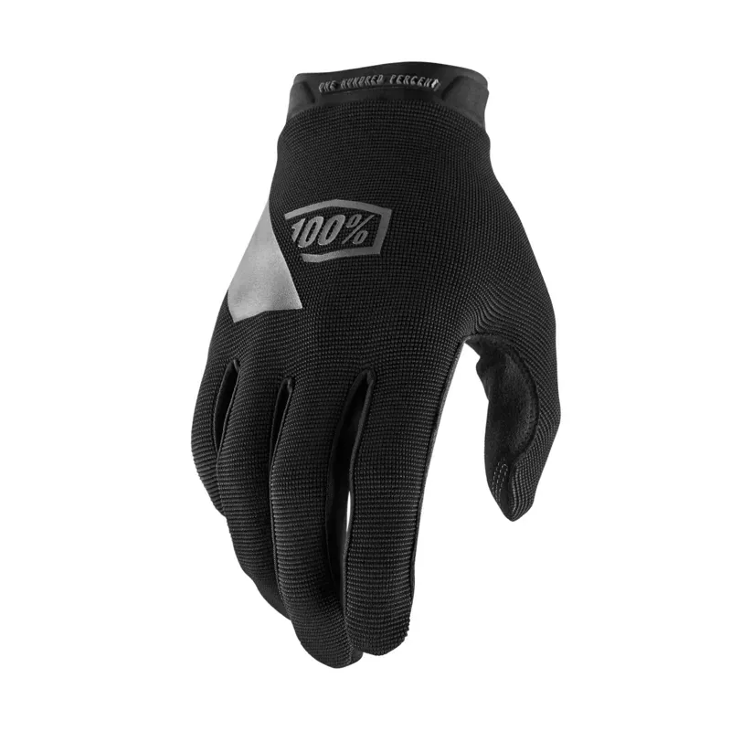 100% Ridecamp Gloves in Black