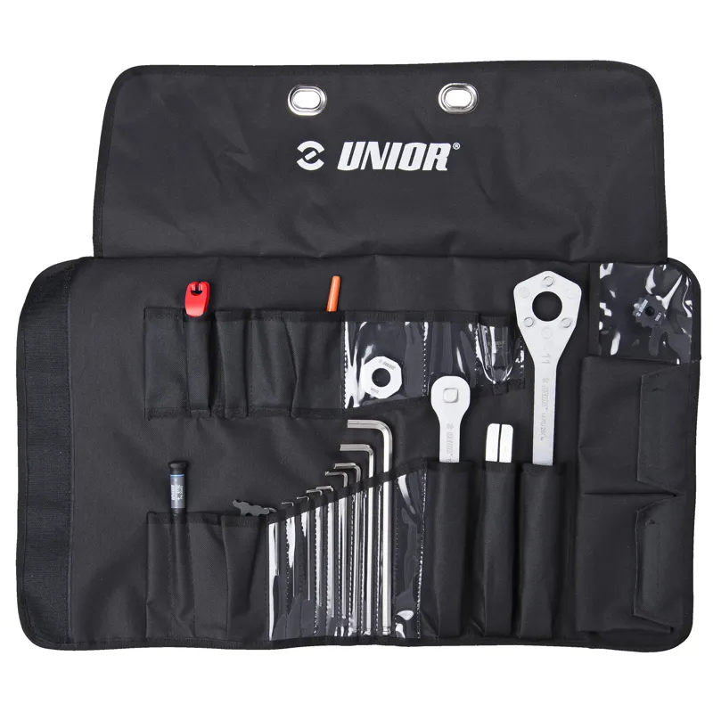 Unior Pro Tool Wrap Set in Red