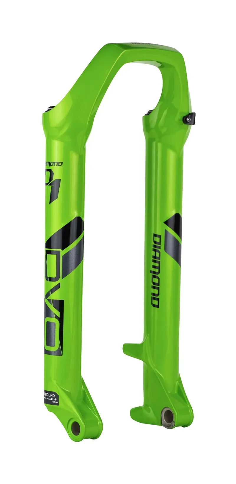 DVO Diamond Boost 27.5in Lower Leg Assembly in Green